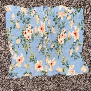 flower tube top